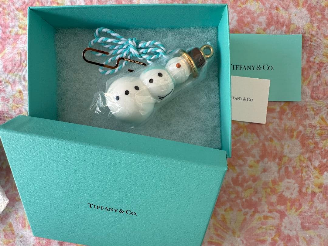 ティファニー スノーマンオーナメント - メルカリ
