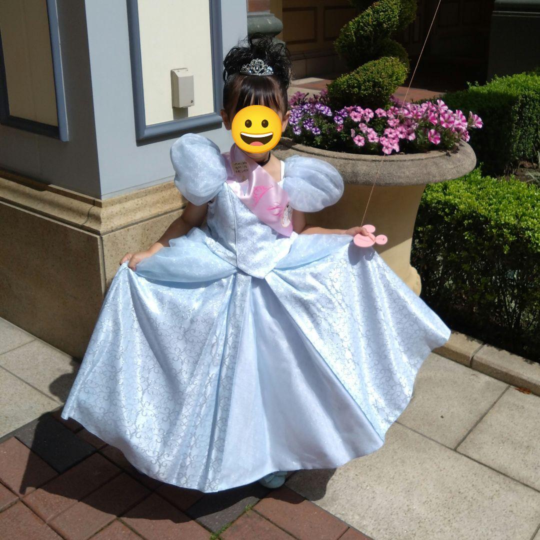 ビビディバビディブティック プレミアムドレス シンデレラ 110 着用