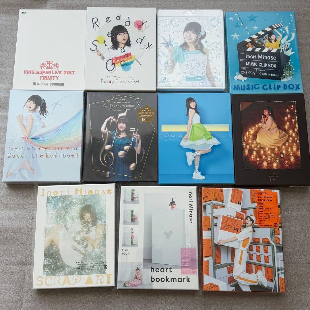 極美品】水瀬いのり ライブBDまとめ売り - メルカリ