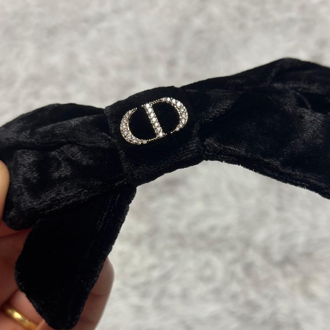 Diorissimo リボンバレッタ ディオール ベルベット - メルカリ
