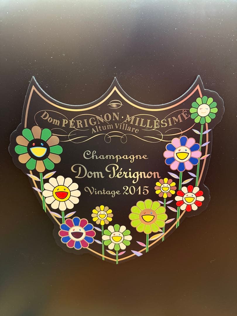 ドンペリニヨン ヴィンテージ 村上隆 コラボ2015花柄完成BOX3本 最終