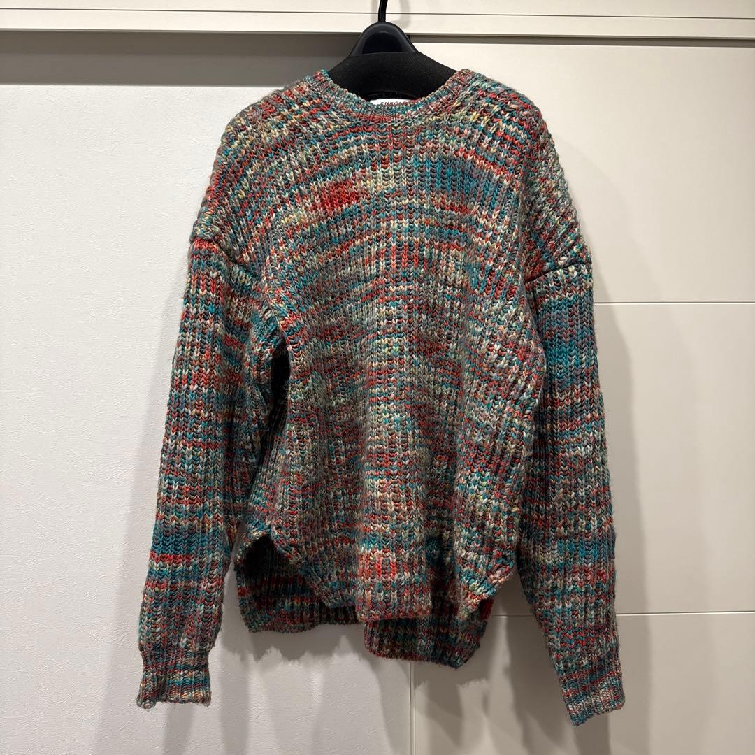 エンフォルド　マルチカラー ニットセーター サイズ38 エンフォルド マルチカラー ニットセーター サイズ38 - メルカリ