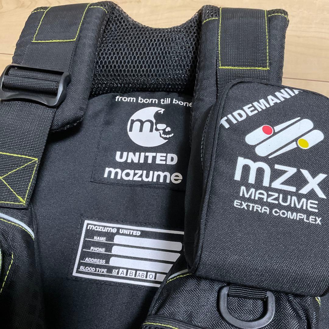 MZX Mazume フィッシングベスト ブラック - メルカリ