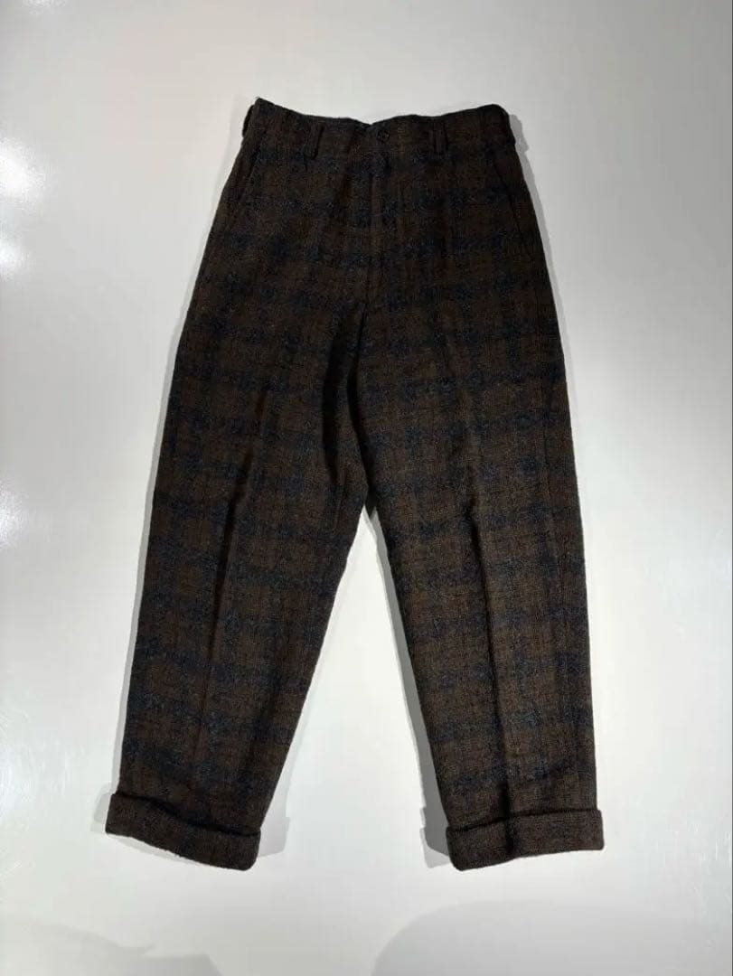 ［田中オム］コムデギャルソンオム　ツィードスラックス　アーカイブ　ヴィンテージ 田中オム］コムデギャルソンオム ツィードスラックス アーカイブ