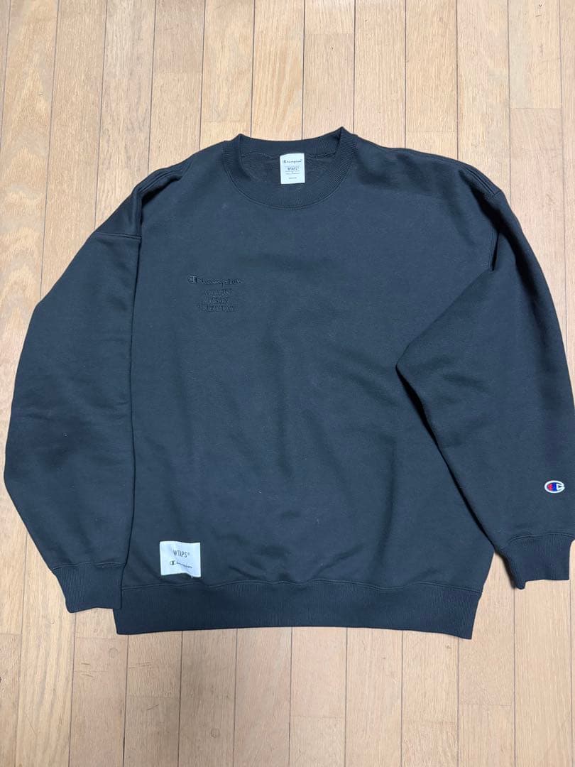 wtaps champion academycrewneck Mサイズ WTAPS Champion Academy Crew Neck M - メルカリ