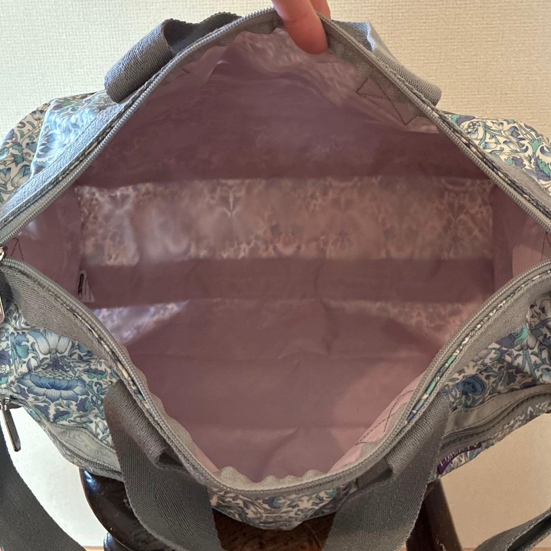 レア 美品 レスポートサック リバティコラボ ボストンバッグ