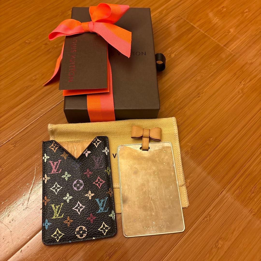 ルイヴィトン エテュイ ミロワール コンパクトミラー 楽天市場】LOUIS VUITTON ルイ ヴィトン マルチカラー エテュイ