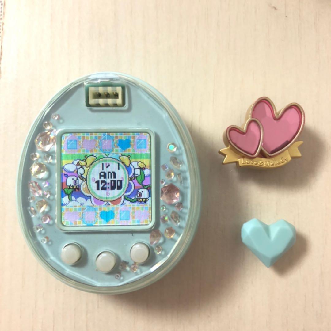 たまごっちピース ブルー たまデコピアス付き 動作品 - メルカリ