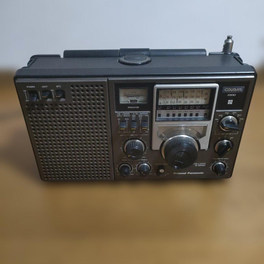 National Panasonic COUGAR 2200 ラジオ RF-2200 NATIONAL PANASONIC TRANSISTOR RADIO COUGAR | eBay