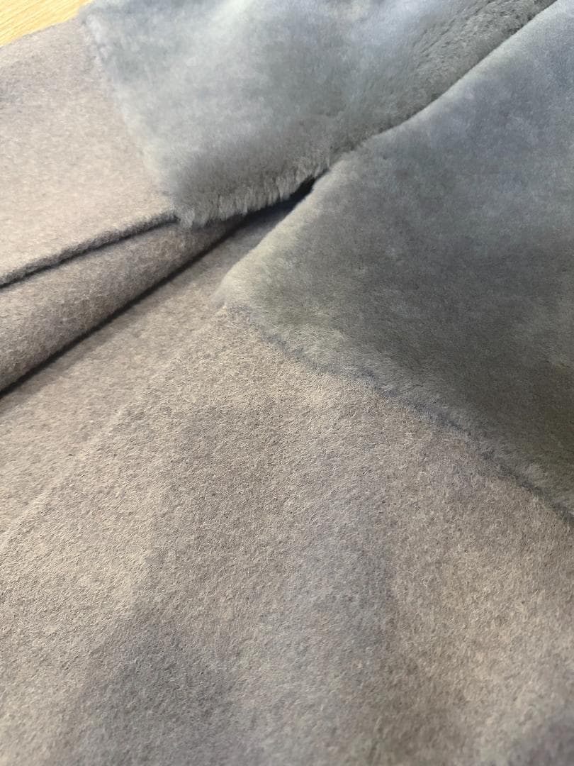 SALE❤️超美品 Sov. ソブ リアルムートンファー＆ロングジレ sz36