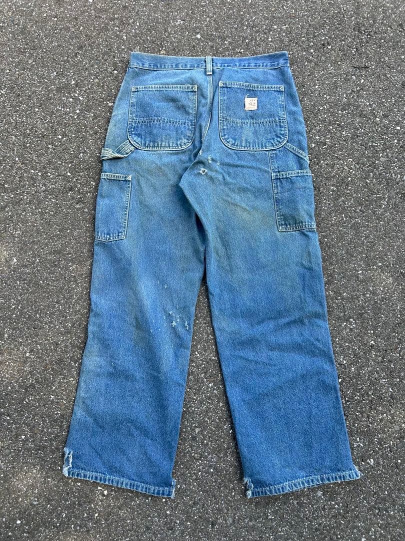 usa製 90s carhartt デニムペインター vintage ボロ - メルカリ