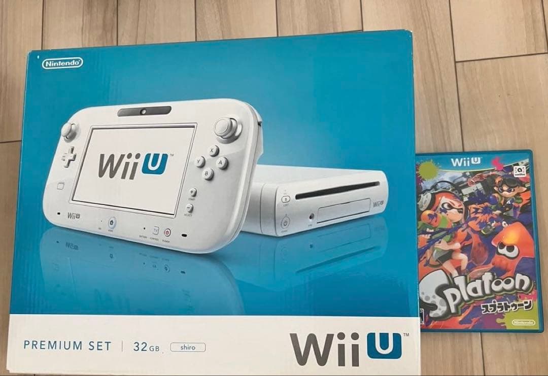 wii Uプレミアムセット スプラトゥーン付き - メルカリ