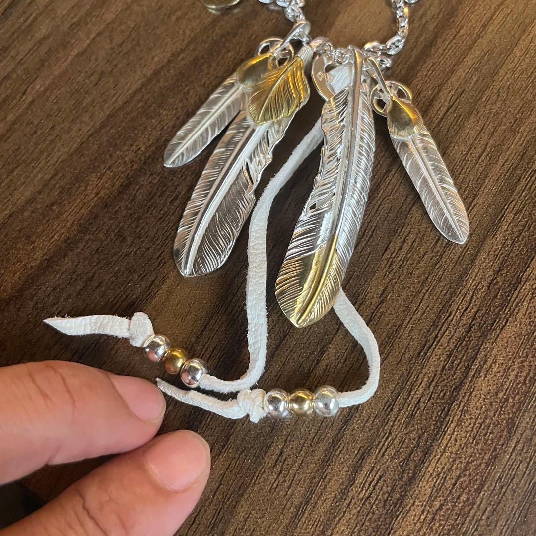 キムタク フェザー セット ネックレス アクセサリー ハンドメイド