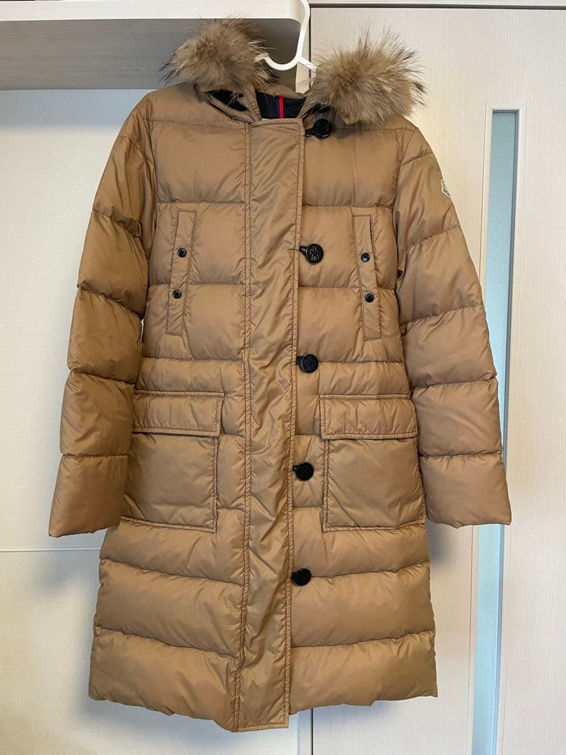 最終価格！モンクレール MONCLER MESSINAメッシーナロングダウン0 モンクレール/ダウンコート/ブラウン/サイズ：00の買取実績【ブラン