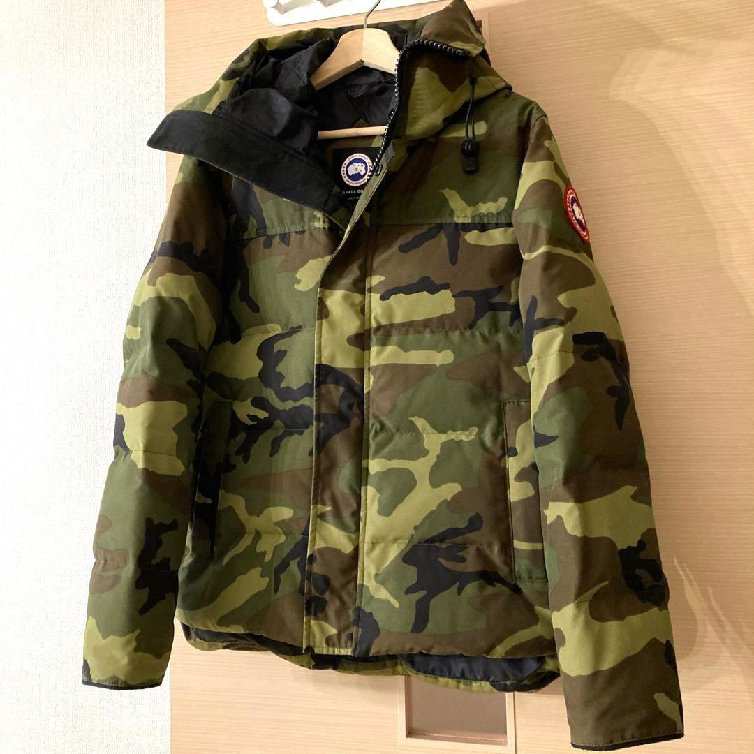 カナダグース ダウンジャケット マクミラン 迷彩 カモ S - メルカリ
