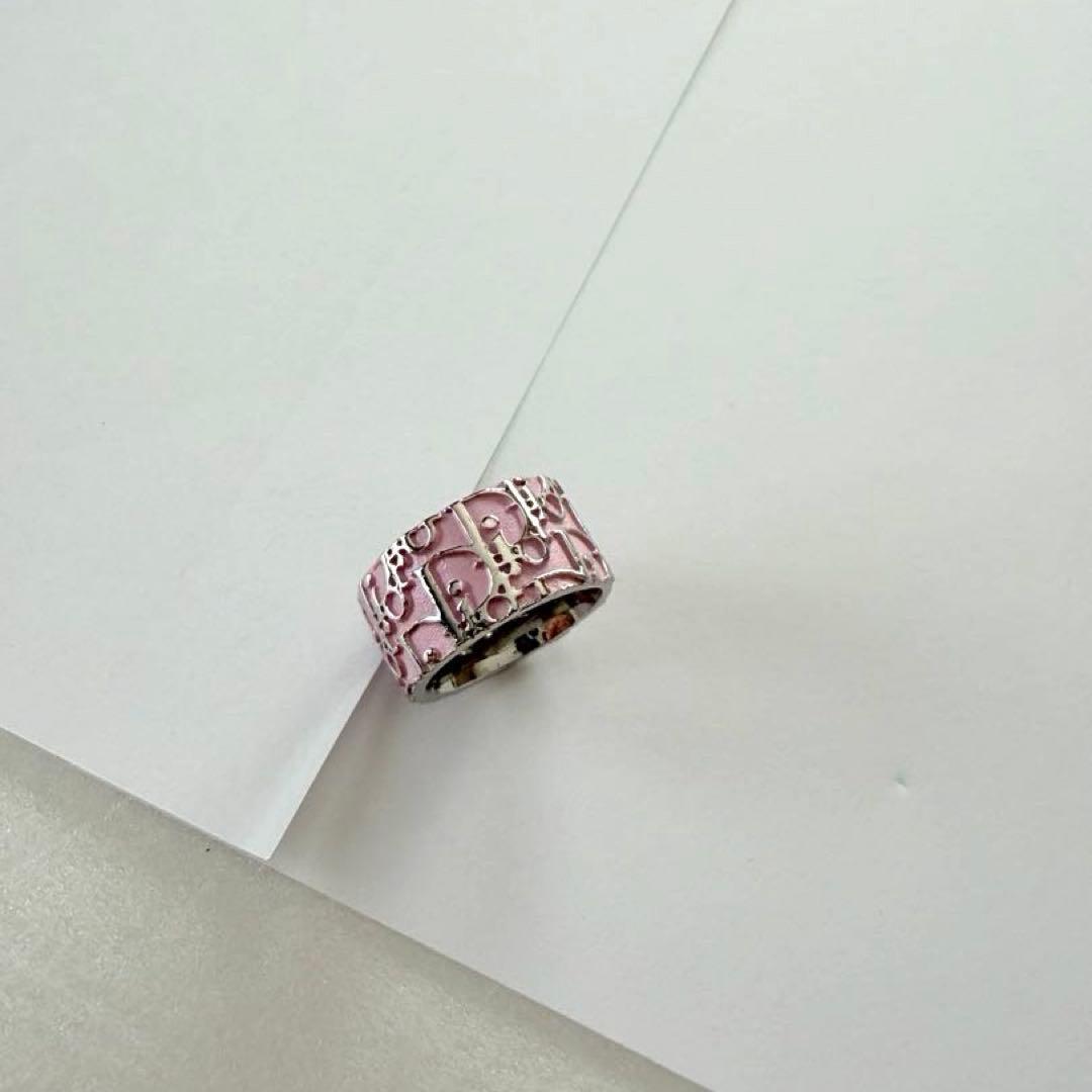 Christian Dior ディオール トロッターリング 2 ピンク 10号