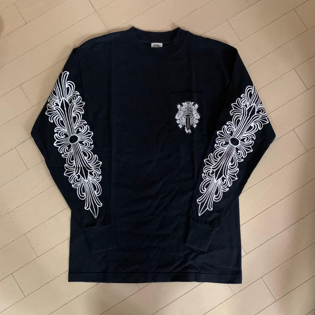 美品 CHROME HEARTS クロムハーツ ロンtシャツ アメリカ製 CHROME HEARTS Chrome Hearts long sleeve T-shirt – Trip