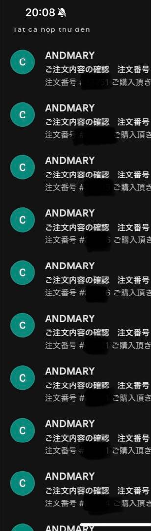 andmary Sonique knit tops ivory - メルカリ