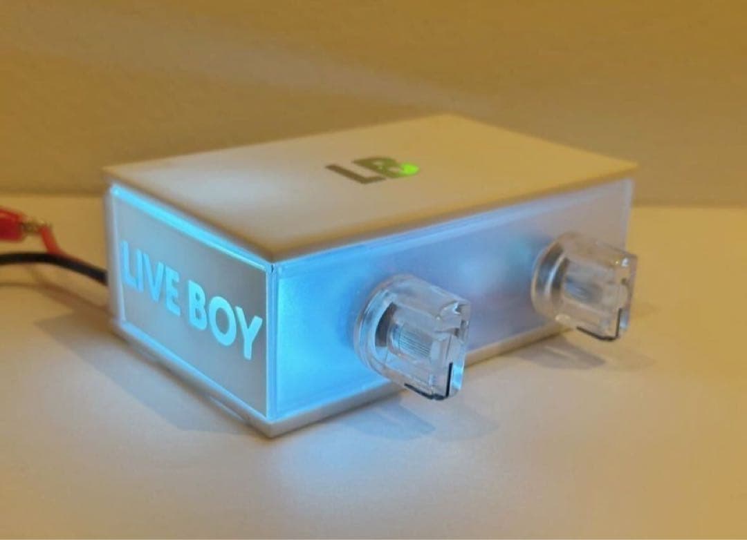 LIVEBOY V2】【Bluetooth】アイスブルー リバーブユニット - メルカリ