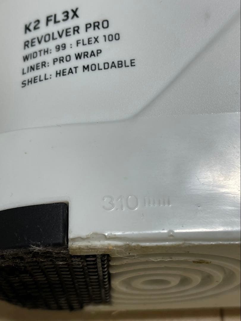 K2 スキーブーツ　REVOLVER PRO 27.5cm （旧FTブーツ)