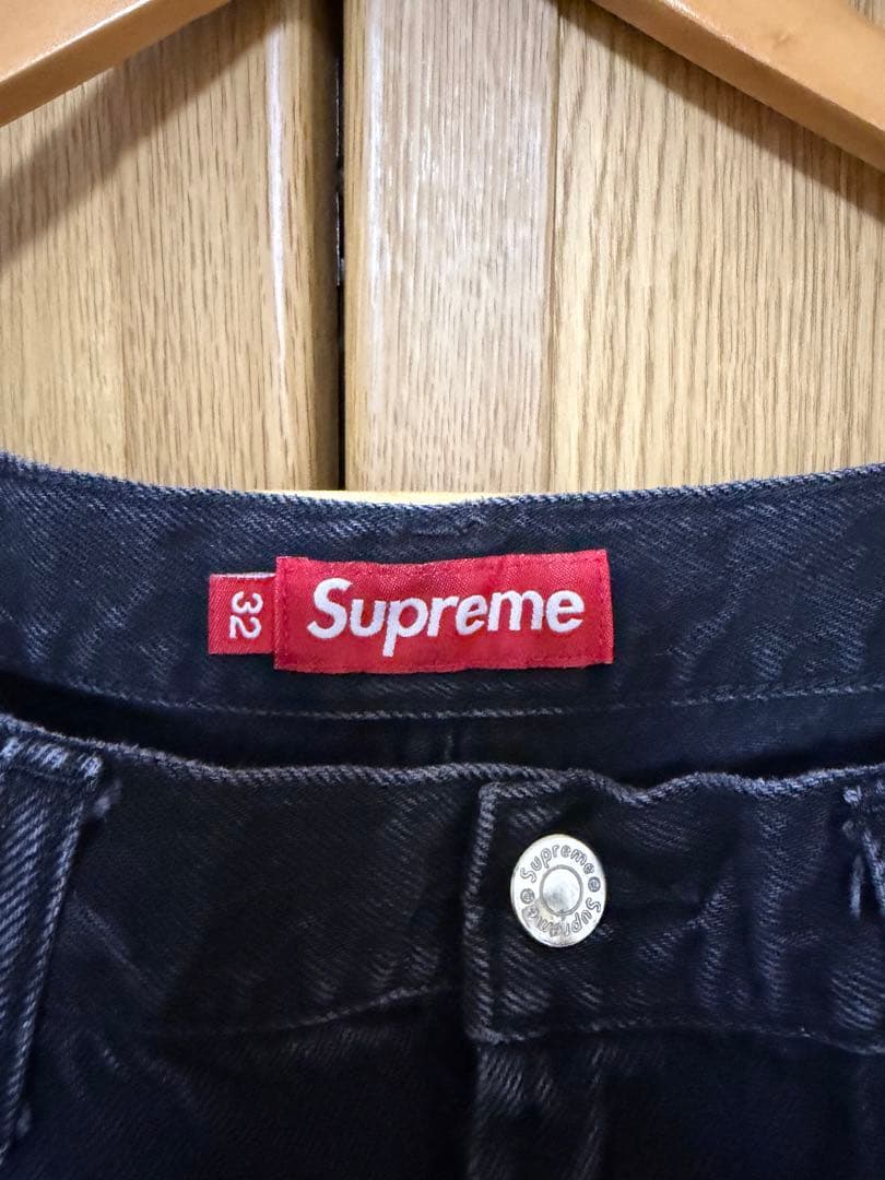 Supreme - Baggy Jean black 最終値下げ - メルカリ