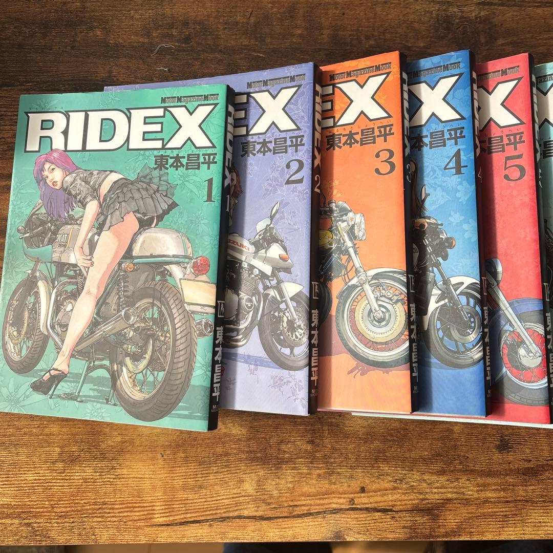 RIDEX 1巻〜17巻セット 東本昌平 バイク