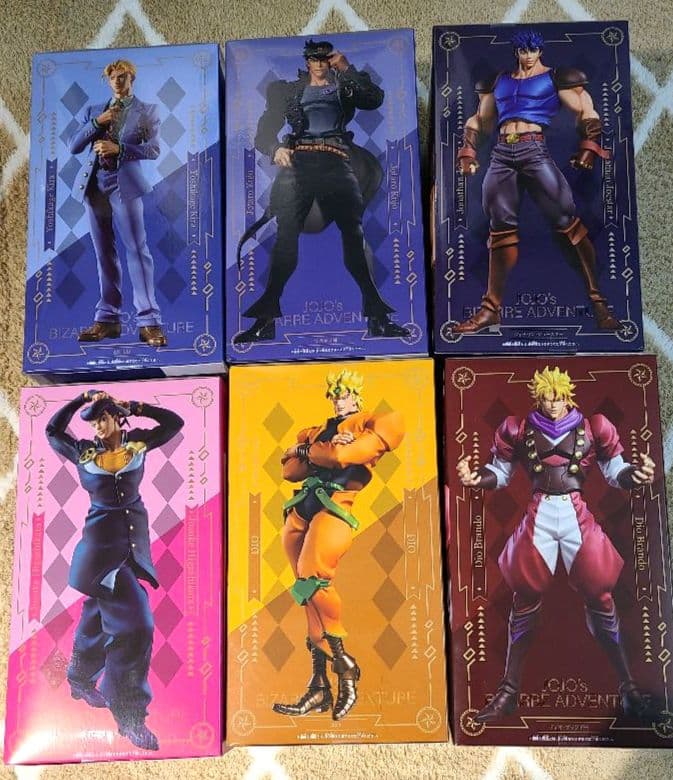 ジョジョの奇妙な冒険 Mometria フィギュア 6体セット - メルカリ