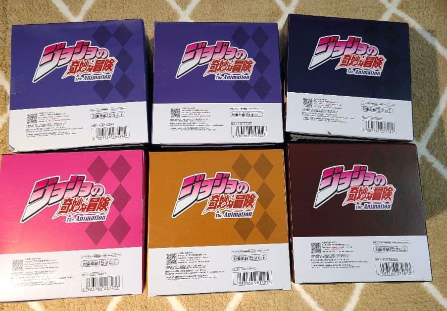 ジョジョの奇妙な冒険 Mometria フィギュア 6体セット - メルカリ