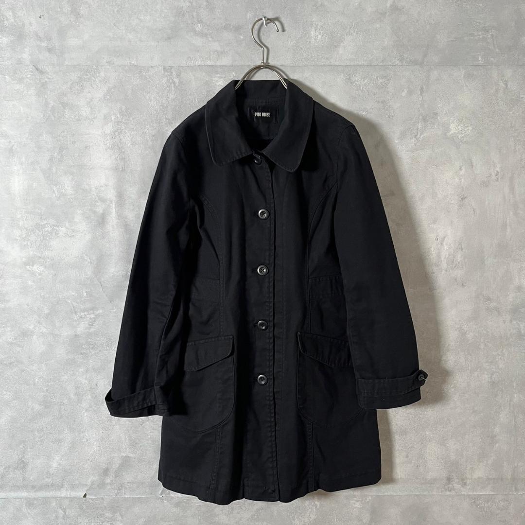 pink house ピンクハウス ステンカラーコート カネコイサオ N42 - メルカリ