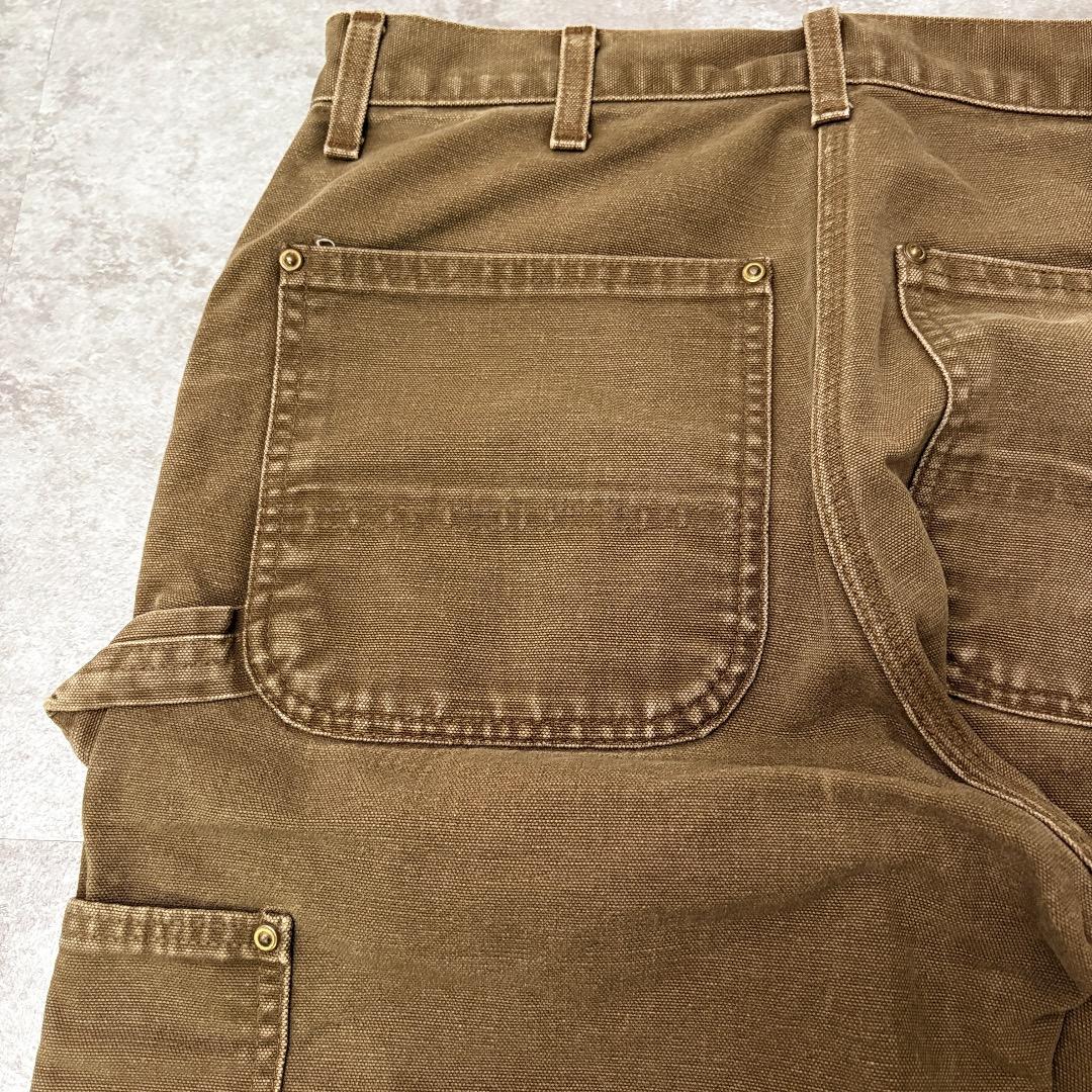 80-90s 星タグ USA製 ブラウン ダブルニー カーハート - メルカリ