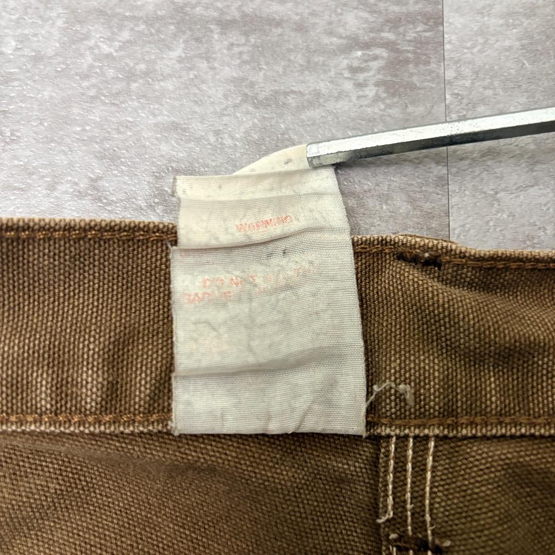 80-90s 星タグ USA製 ブラウン ダブルニー カーハート - メルカリ