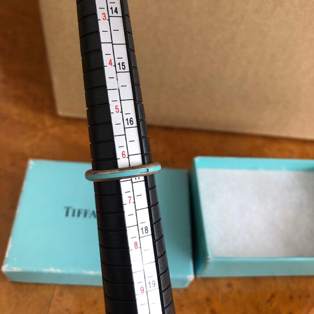 ティファニー リング 13号 ティファニーブルー AG925 エナメルライン