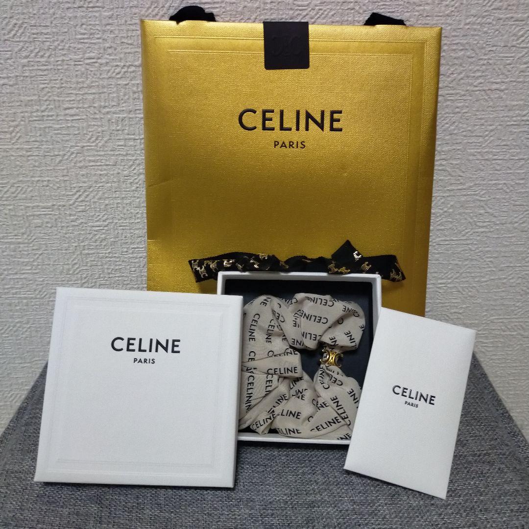 CELINE ロゴ入りシルクブローチ celine-461fq6sbs_2.jpg