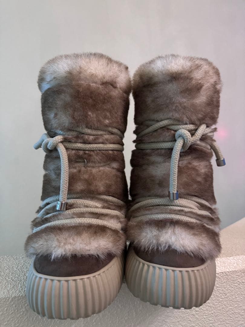 Buku様専用 YELLO ファーブーツ 完売品 Sサイズ - メルカリ
