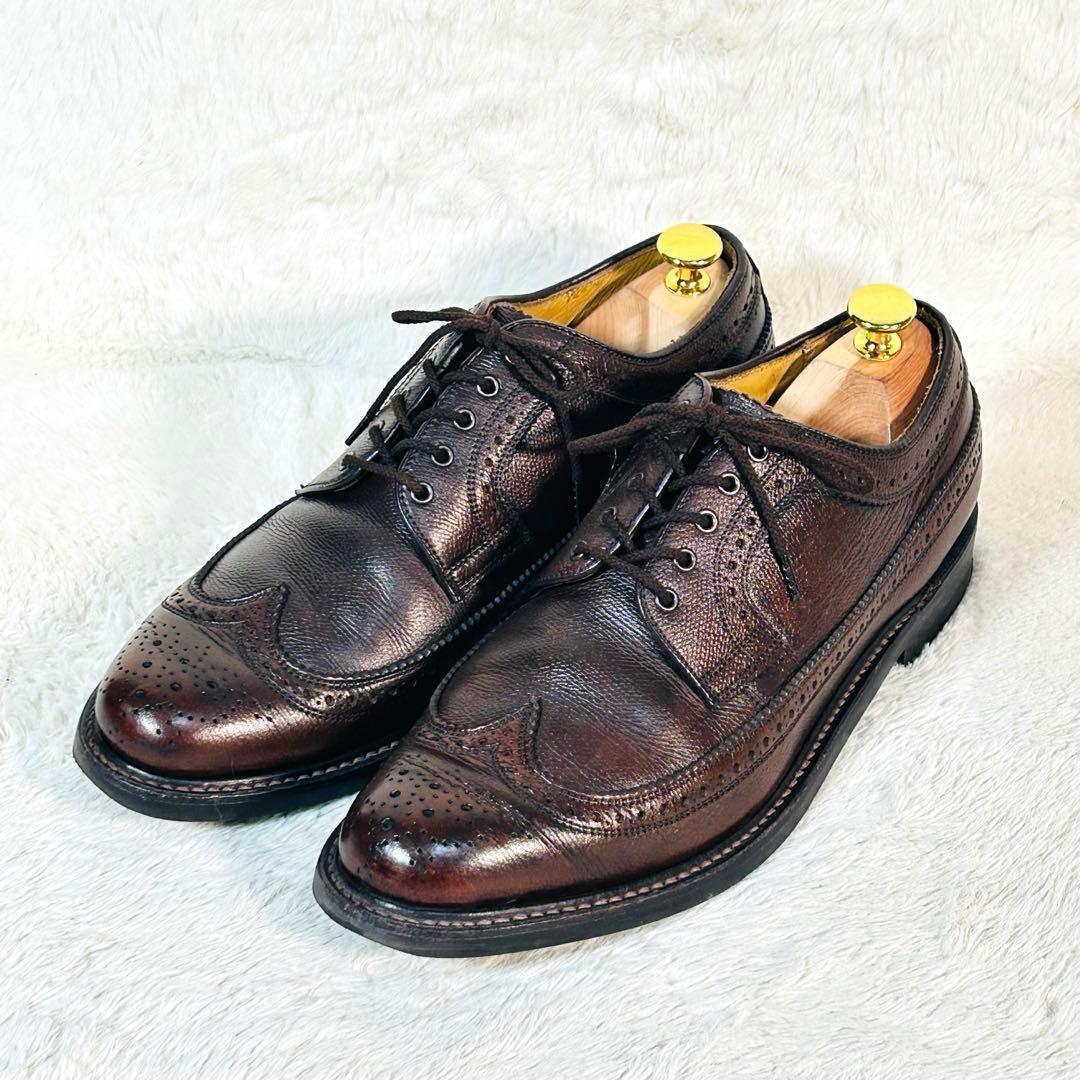 極美品】REGAL インペリアルグレード 2235 ウィングチップ シボ革 茶