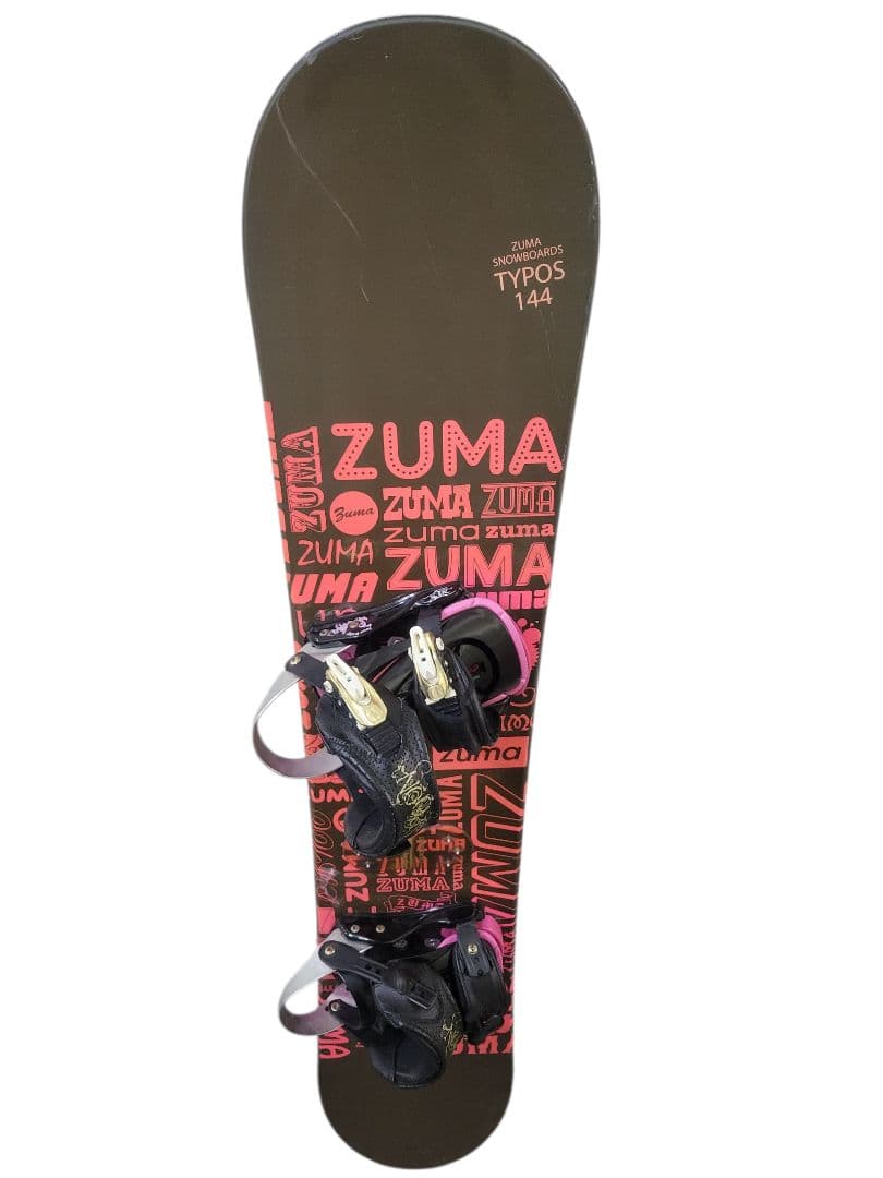 ZUMA TYPOS 144 スノーボード ビンディング付 SPOON Mサイズ - メルカリ