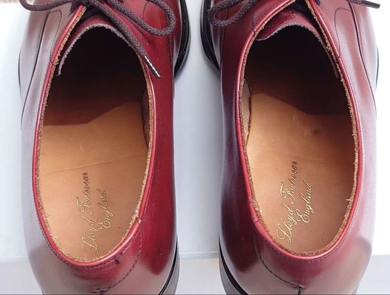 ロイドフットウェア ストレートチップ メダリオン チーニー製 26.5cm