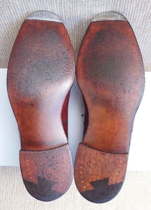 ロイドフットウェア ストレートチップ メダリオン チーニー製 26.5cm