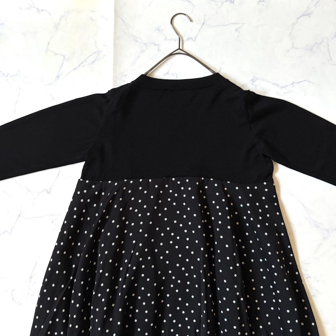 新品タグ付き】BEARDSLEY ドットマルワンピース フリー コクーン