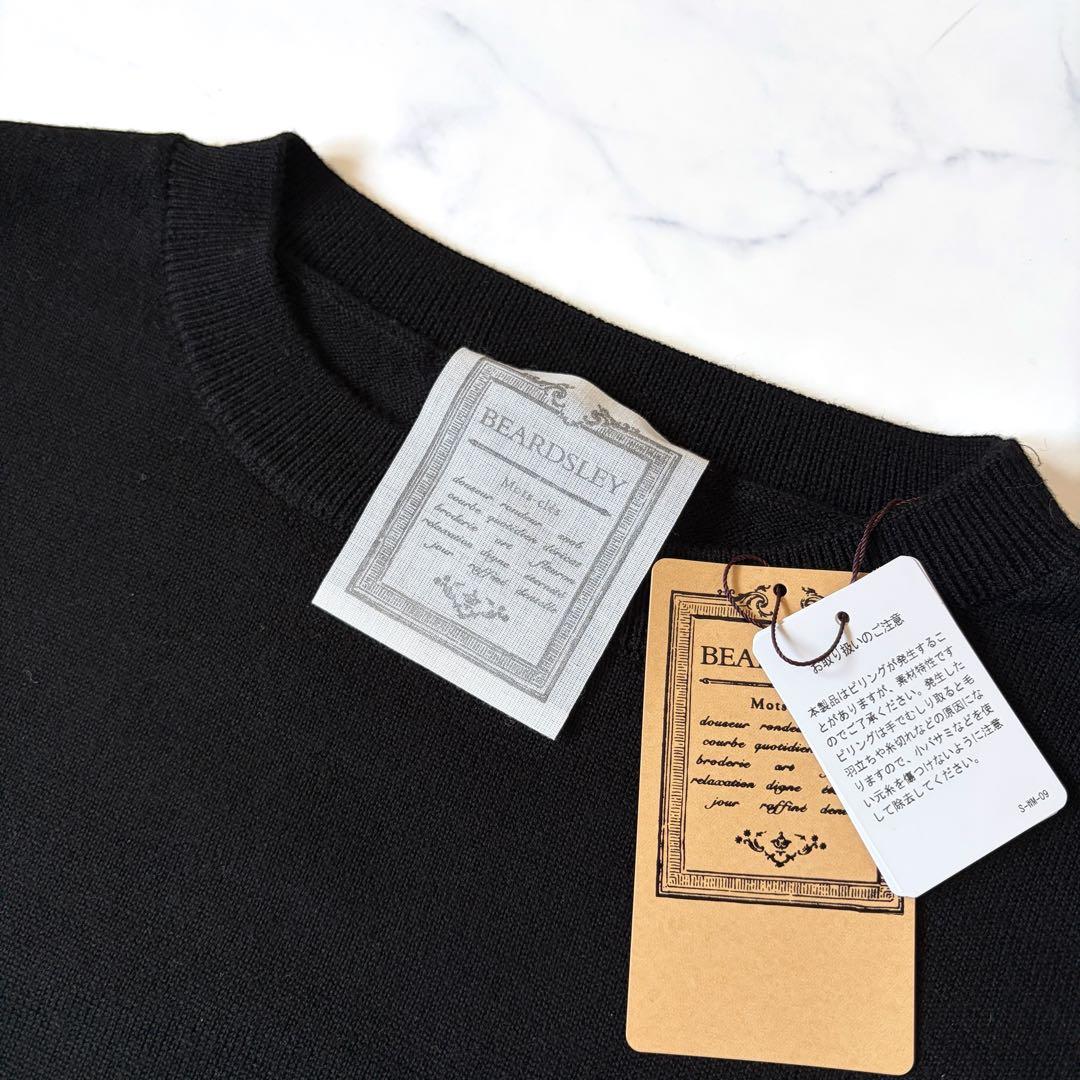 新品タグ付き】BEARDSLEY ドットマルワンピース フリー コクーン