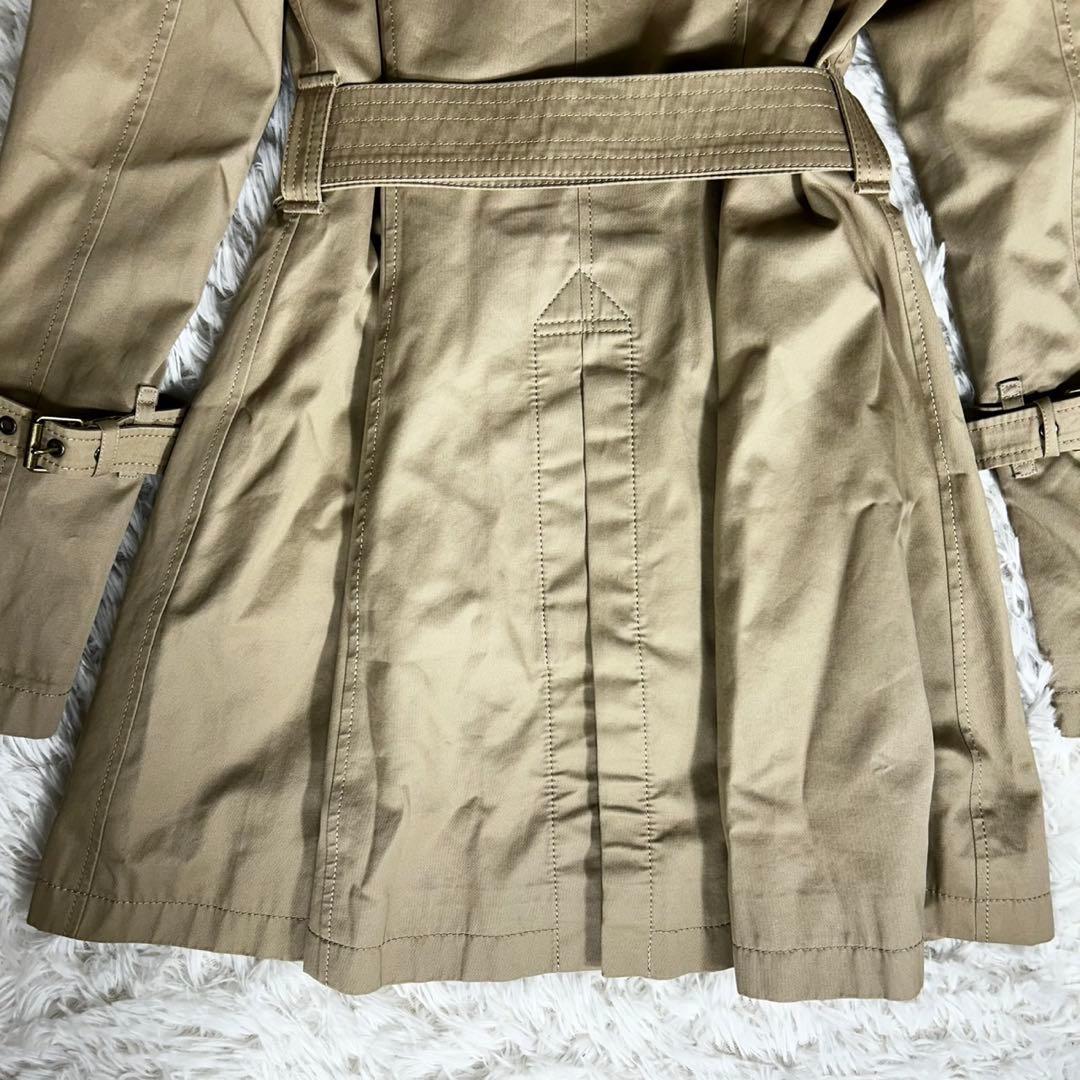 良品✨《バーバリーブルーレーベル》ライナー付きトレンチコート チェック ベルト