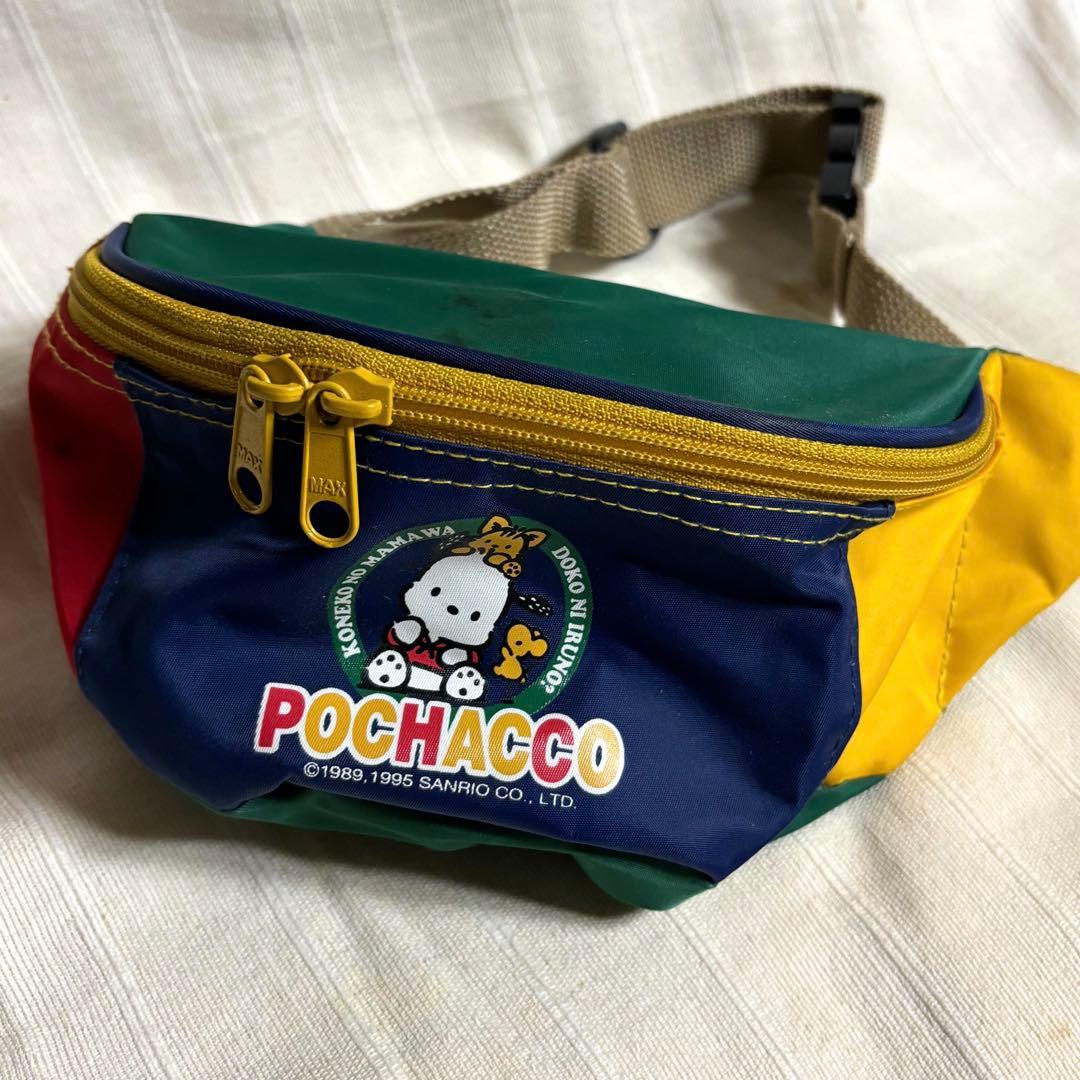 サンリオ ポチャッコ ウエストポーチ - メルカリ