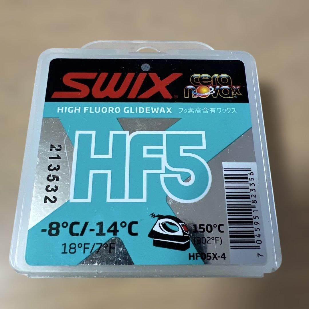 SWIX HF5 高フッ素グライドワックス 40g 一部使用品 - メルカリ
