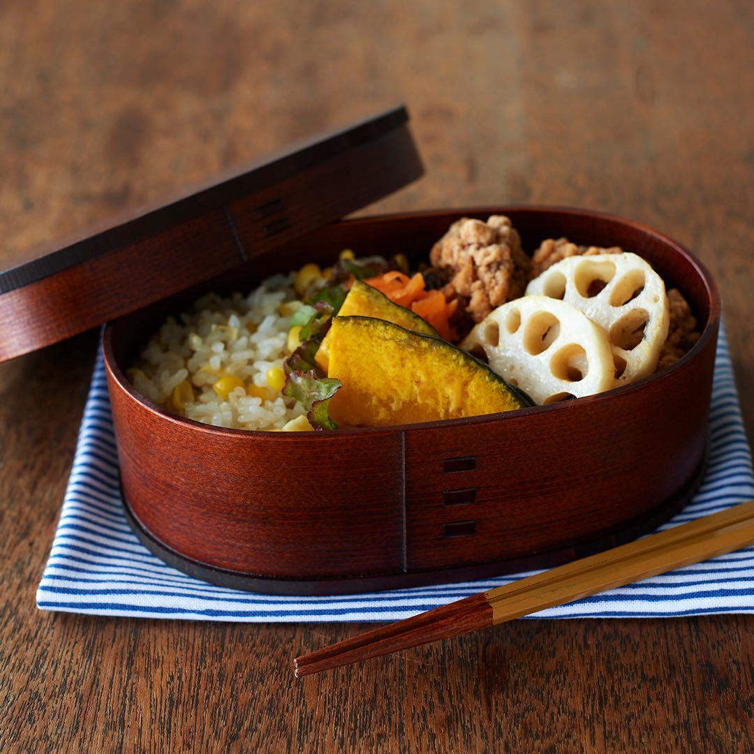 【定価17600円】大館工芸社　小判弁当　大（750ml） ふき漆 小判弁当（大）ふき漆 - 大館工芸社