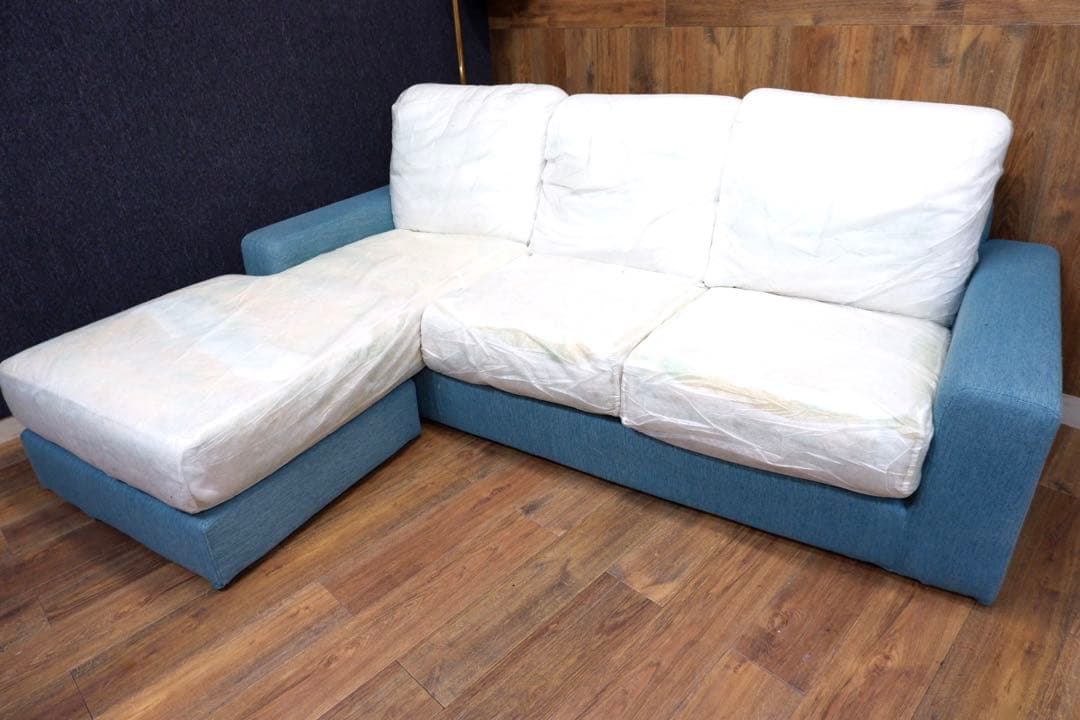 首都圏送無料〜コスパ高ニトリ11万左右切替コーナーカウチソファー