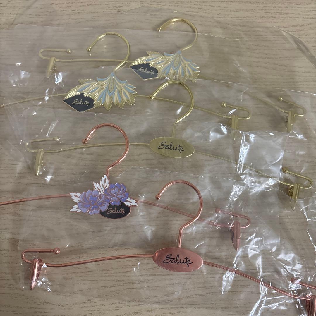 お値下げ‼︎Saluteサルート ランジェリーハンガー ノベルティ 非売品 5