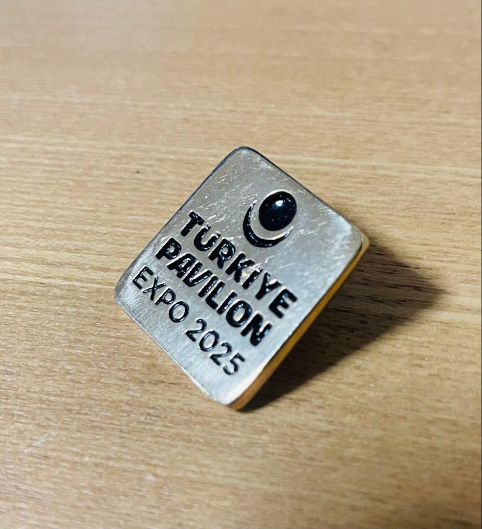超激レア・非売品】大阪・関西万博 Expo 2025トルコ館 ピンバッジ