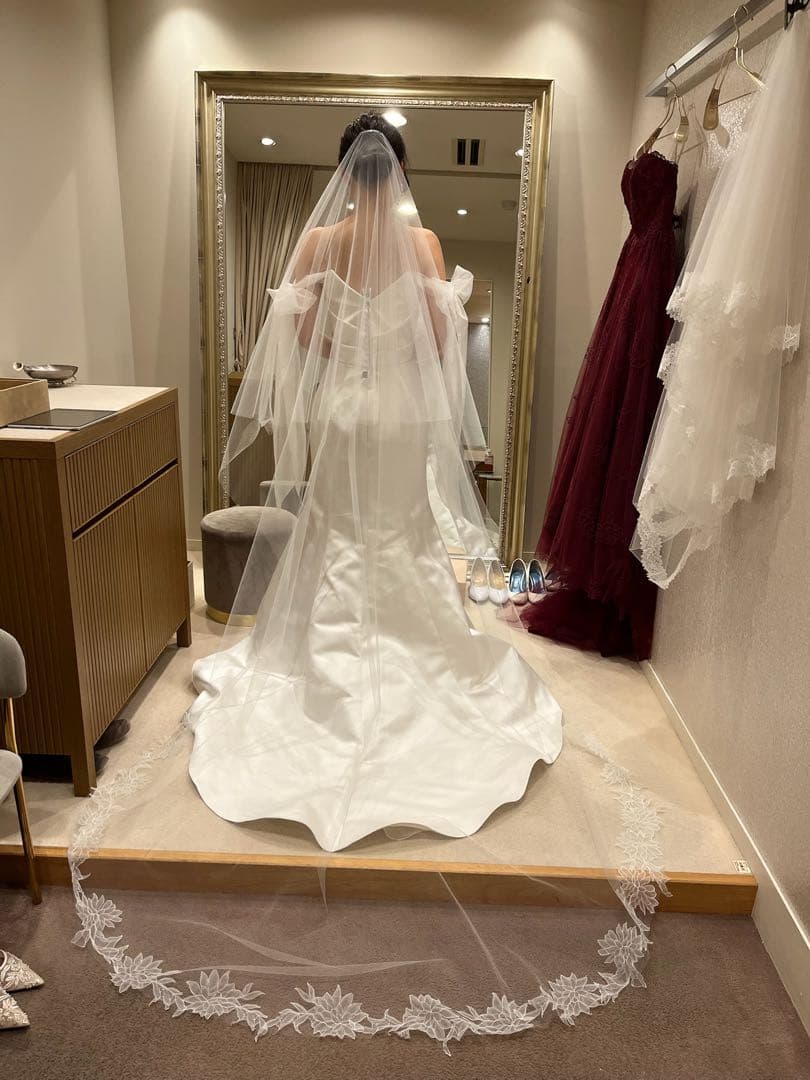 ザ・トリート・ドレッシング ウェディングベール／80×250 cm