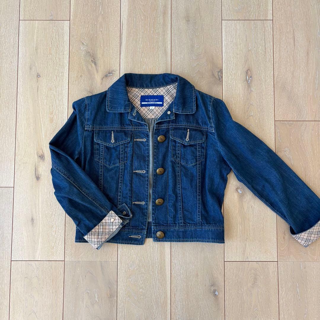 BURBERRY ブルーレーベル デニムジャケット 38 - メルカリ