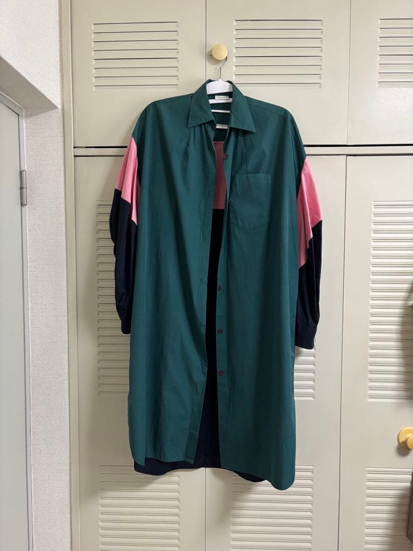 【美品】DRIES VAN NOTEN ドレスシャツ SS21 Dries Van Noten: ブラック サテン シャツ | SSENSE 日本